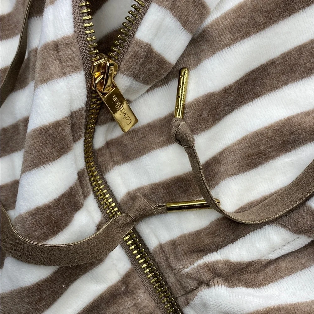Women’s Calvin Klein Zip Up Cowl Neck Sweater